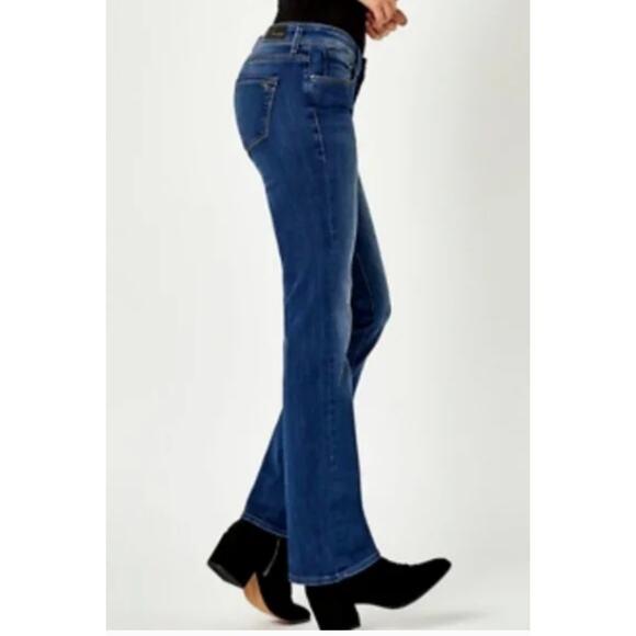 Mavi Gold "Ashley" Mid-Rise Bootcut Blue Jeans 27 NWT - Picture 5 of 7